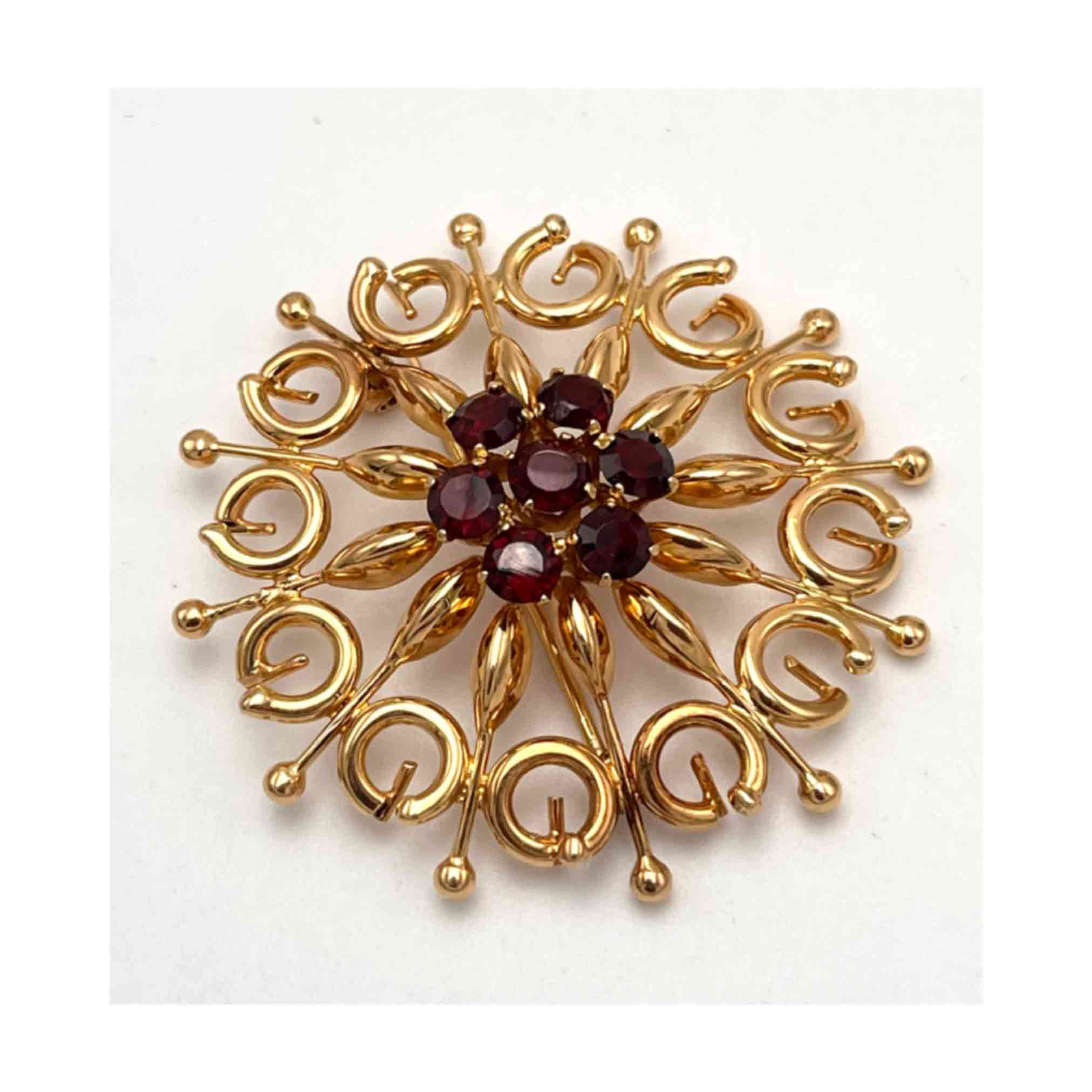 Placcato In Oro 18kt - Spilla TIGER Grande Articolata - Foto 6