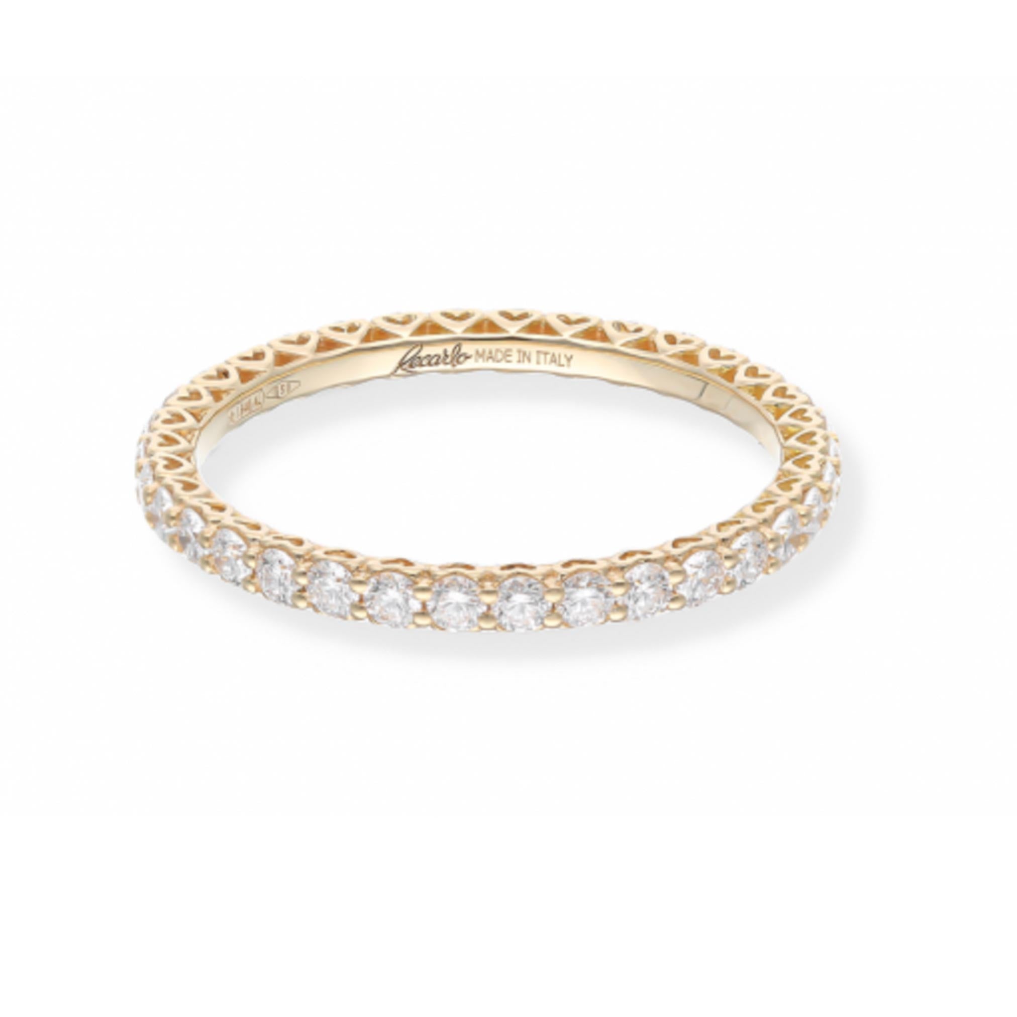 Gold Ring Sforza Gioielleria Cuore Recarlo Anniversary Love