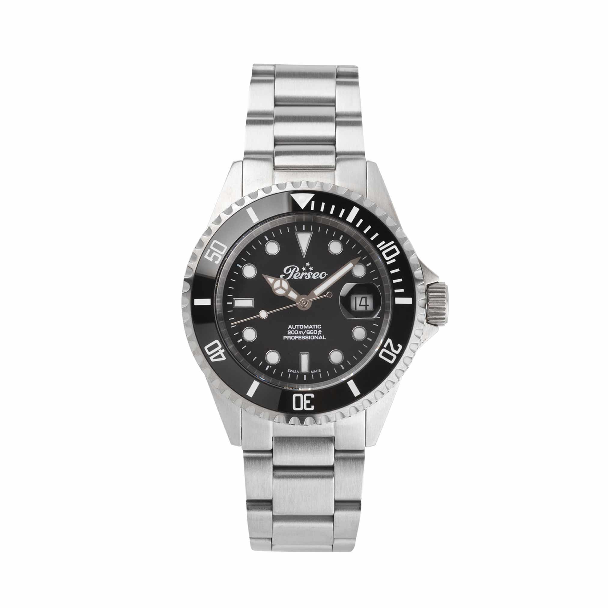 Perseo Submariner Orologio Perseo Automatico Perseo Subacqueo 200