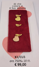 Ciondolo Cuore oro 18 kt