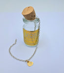 BRACCIALI SALDATI "LA CATENA DELL'AFFETTO" con 1 o 2 ciondoli oro a forma di cuore