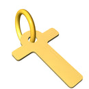 Ciondolo con lettera iniziale in stampatello in oro 18 kt