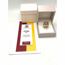 Anello Diamante a Goccia ct. 1,20 totale in Oro 18 KT (750°°°)