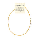 BRACCIALE SALDATO ORO Giallo 18 kt. oropersempre modello Verona LEI 170 mm.