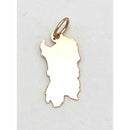 Ciondolo con catena oro 18 kt. Regione Sardegna