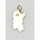 Ciondolo con catena oro 18 kt. Regione Sardegna