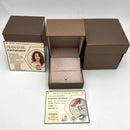 Diamante sospeso carati 0,03 collana invisibile