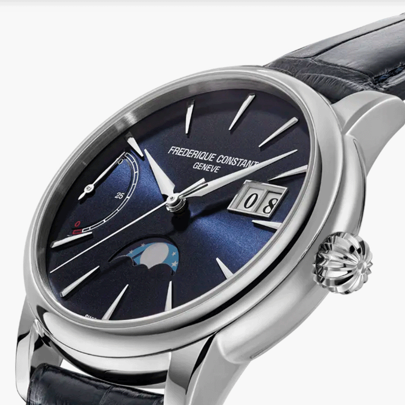 Frederique Constant Manufacture Big Data, Moon phase, Power reserve FC-735N3H6