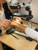 BRACCIALE SALDATO ORO Rosa 18 kt. oropersempre modello Taormina LUI 210 mm