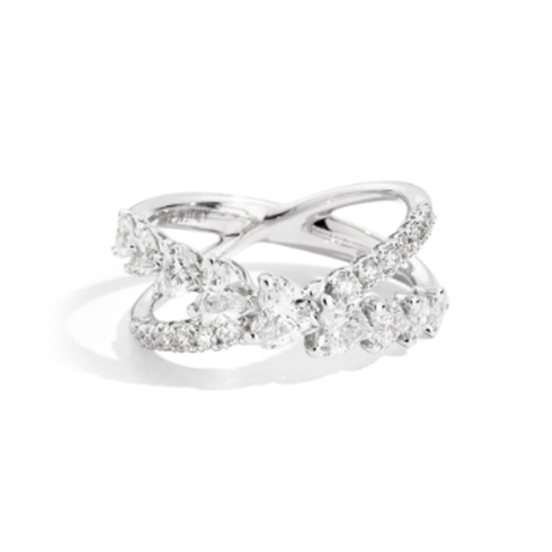 Gold Ring Sforza Gioielleria Cuore Recarlo Anniversary Love