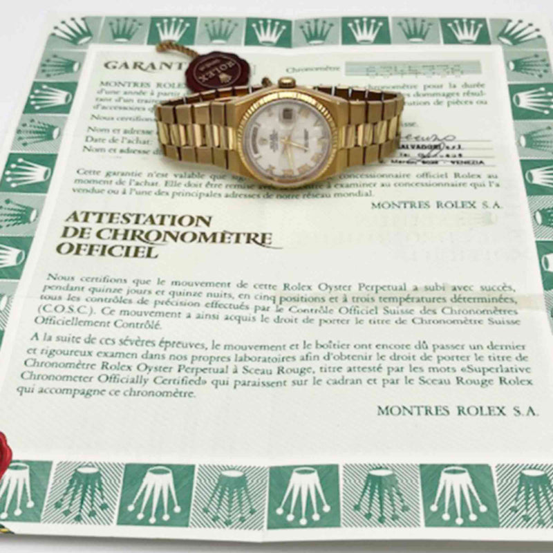 Rolex Oysterquartz day-date anno 1982. Perfetto e completo. 24 mesi di garanzia.