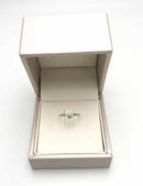 Anello con Diamante Lab Grown ct. 0,50 in oro bianco