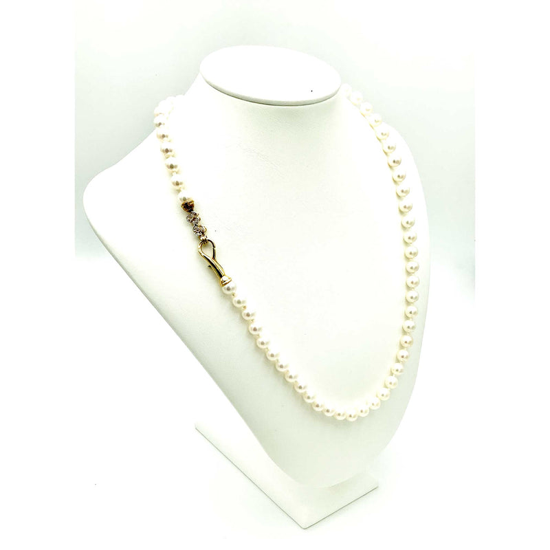 Perle Akoya Naturali Da 7-8x8-9 Mm, Perle Sciolte Filo Intero All - Foto 9