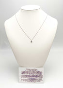 In-Novo Ciondolo Diamante Lab-Grown in Oro Bianco