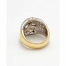 Anello Damiani con Diamanti a Cuore in Oro 18 KT (750°°°)