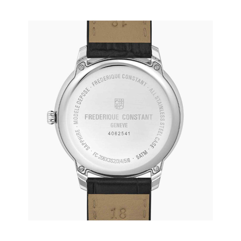 Frederique Constant Slimline Lady Moonphase Quarzo FC-206B3S6