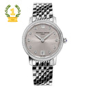 Frederique Constant Slimline Lady 30mm Quarzo Diamanti FC-220LBD1SD26B