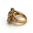 Anello Diamante a Goccia ct. 1,20 totale in Oro 18 KT (750°°°)