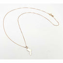 Ciondolo Regione Calabria con catena oro 18 kt.