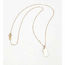 Ciondolo con catena oro 18 kt. Regione Sardegna