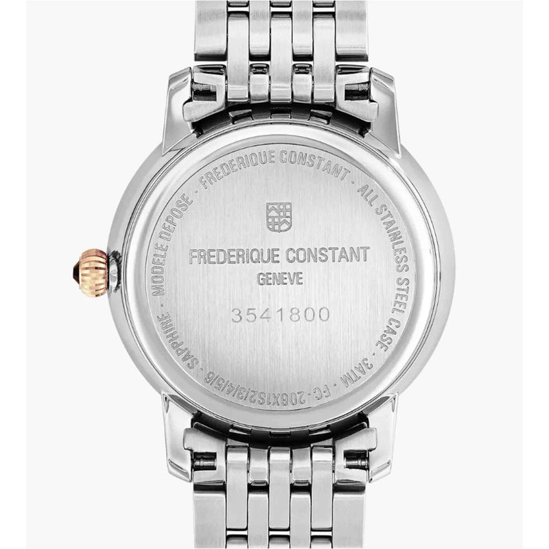 Frederique Constant Classics Slimline Lady Moonphase FC-206MPWD1S2B