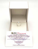 Anello con Diamante Lab Grown ct. 0,50 in oro bianco