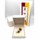 Spilla Floreale con Smalti in Oro 750°°° (18 KT)