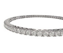 Bracciale Tennis 62 Diamanti ct. 2,42 G VS2 oro bianco 18 kt. SFORZA GIOIELLI