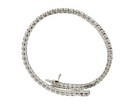 Bracciale Tennis 62 Diamanti ct. 2,42 G VS2 oro bianco 18 kt. SFORZA GIOIELLI