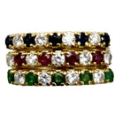 Anello Giardino delle Gemme in Oro 18 KT (750°°°)