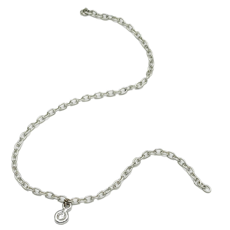 BRACCIALE SALDATO DIAMANTE NATURALE ct.0,03