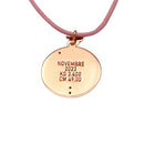 CIONDOLO L'ORA PIU' BELLA ORO 18 KT. E DIAMANTI