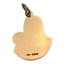 Ciondolo oro 18 kt. Madonna di San Luca Bologna