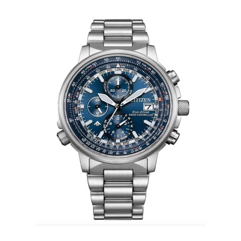 Citizen Crono Pilot Acciaio 41mm AT8300-58L