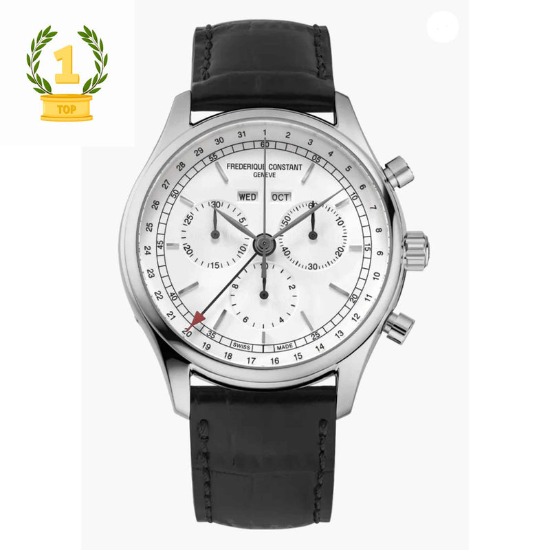 Frederique Constant Classics Quartz Chronograph Triple Calendar FC-296SW5B6