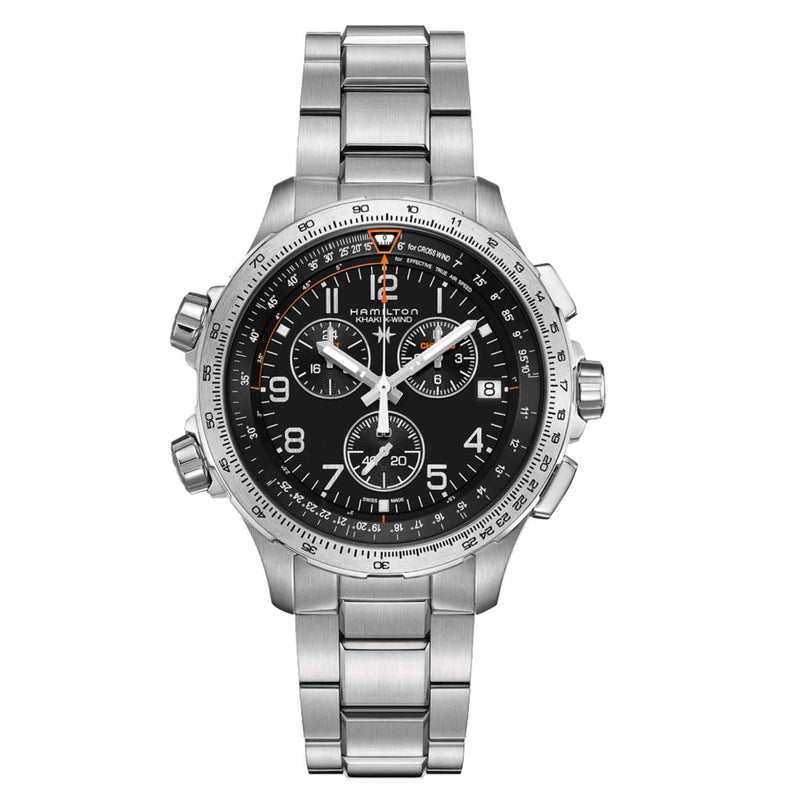 Hamilton Khaki Aviation GMT X-Wind Chrono Quarzo H77912135