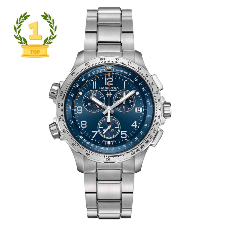 Hamilton Khaki Aviation GMT X-Wind Chrono Quarzo H77922141