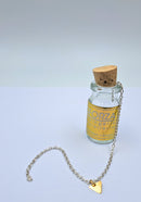 CAVIGLIERA SALDATA CON CIONDOLO DEDICATO LEI