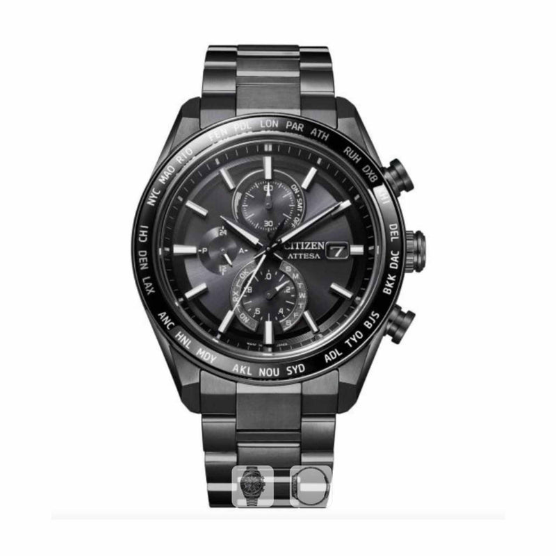 Citizen Attesa Crono Stratosphere Sapphire Bezel AT8294-59E