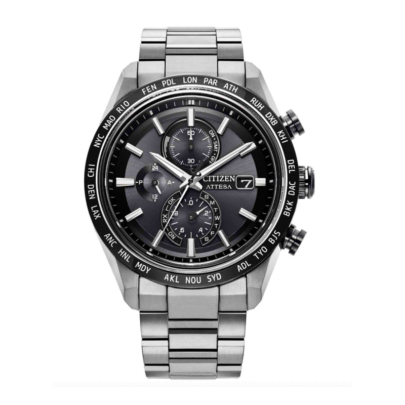 Citizen Attesa Crono Stratosphere Sapphire Bezel AT8295-56E