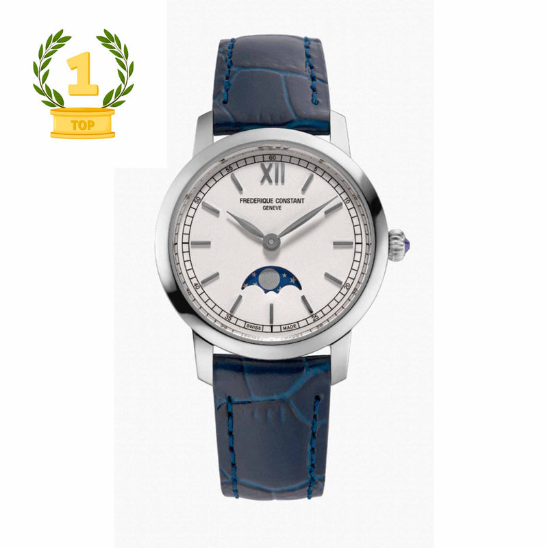 Frederique Constant Slimline Lady Moonphase Quarzo FC206SW1S6