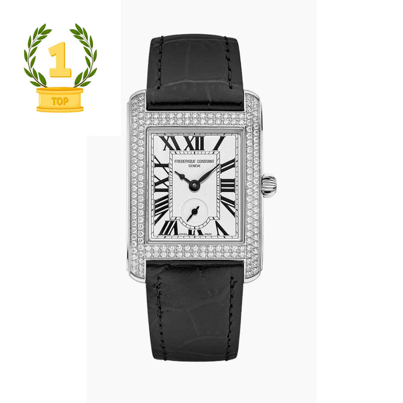 Frederique Constant Classics Carree Small Seconds Diamonds FC-235S2CD6