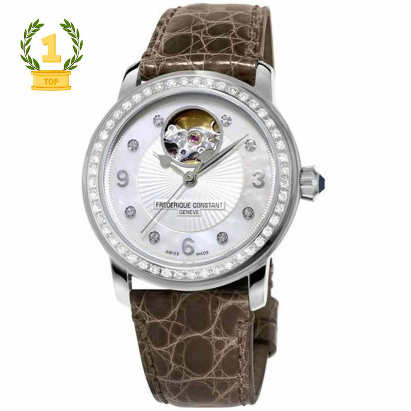 Frederique Constant Heart Beat Lady Automatic Diamanti FC310HBAD2PD6