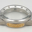 Orologio personalizzato IOSONONELTEMPO acciaio, argento e oro