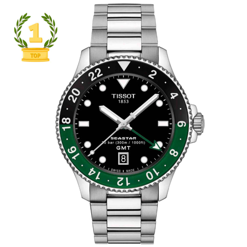 Tissot Seastar 1000 GMT quarzo unisex T120.852.11.051.00