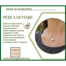 Perla di Mare a collana diametro 7,5 mm.