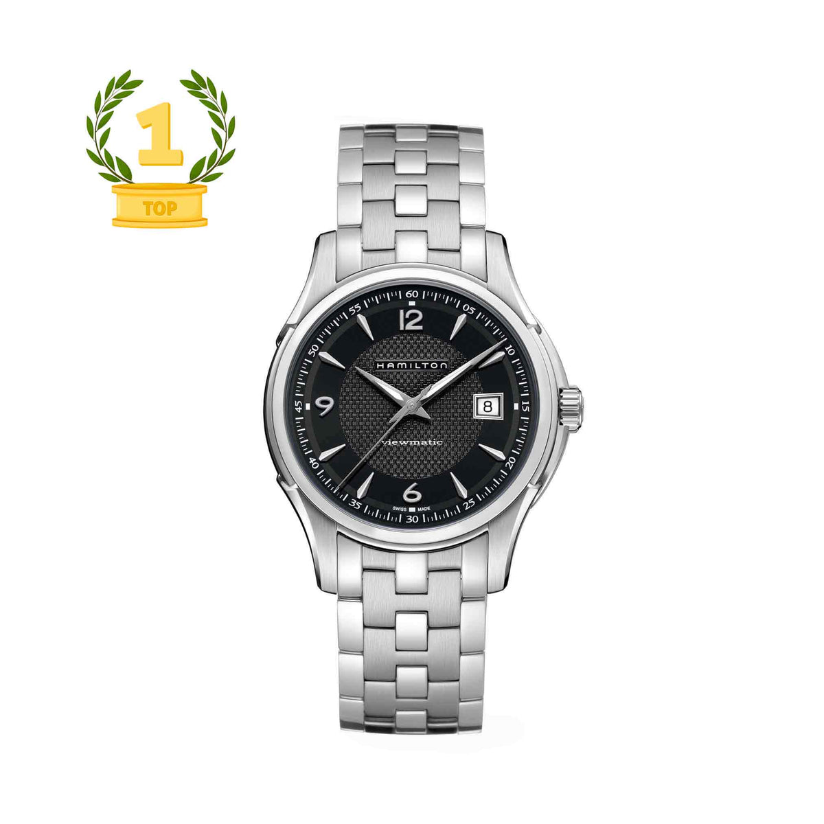 Viewmatic Hamilton Jazzmaster Acciaio Hamilton Jazzmaster Viewmatic Auto H32515135