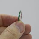 Anello Recarlo collezione Anniversary Eternel con Smeraldi R01GD746/SM