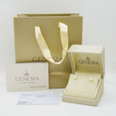 Orecchini Perle di Mare Genesia diametro 8 mm. ref. OE216BK