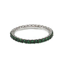 Anello Recarlo collezione Anniversary Eternel con Smeraldi R01GD746/SM